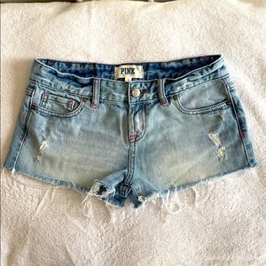 PINK size 2 jean shorts